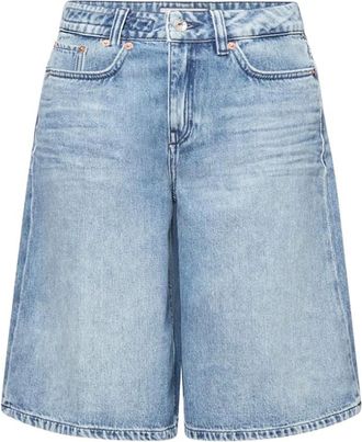 Drykorn Dames, Korte broeken, Blauw, Maat: W26 Denim