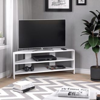 Vicco Mueble Bajo Para Tv, Blanco, 114 X 45 Cm