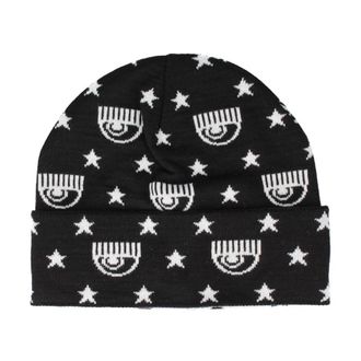 Chiara Ferragni Beanie - Dames - Hoeden - Zwart - ONE Size - Accessoires