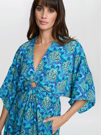 Gina Bacconi Womens Tandi Kaftan - Multicolour - One Size