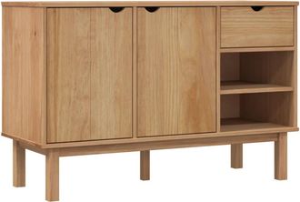 vidaXL Vidaxl - Aparador Otta Madera Maciza Pino 114x43x73,5 Cm