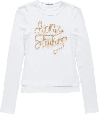 Acne Studios long-sleeves T-shirt - White