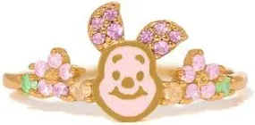 Girls Crew Disney Piglet Ring in Gold/pink at Nordstrom, Size 10