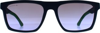 Lacoste Rectangle Mens Matte Blue Gradient L957S - One Size