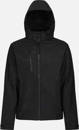 Regatta Mens Regatta Mens Venturer Three Layer Soft Shell Jacket - Black - Size: 46/Regular