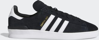 adidas Originals ADIDAS Originals Unisex Campus ADV Shoes - Black/White Leather - Size UK 12.5