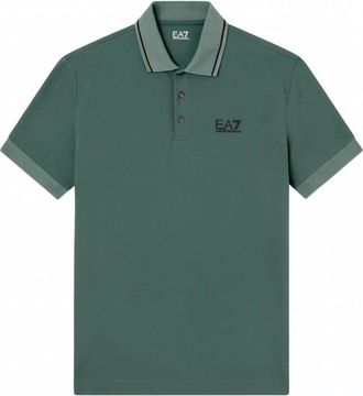 Emporio Armani Emporio Armani Ea7, Hombre, Camisetas, Verde, Talla: 2XL