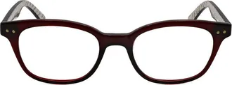 Kate Spade New York Ladies Red Rectangular Reading Glasses REBECCA2 +1.50-2
