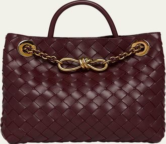 Bottega Veneta Small Andiamo Shoulder Bag with Chain Strap