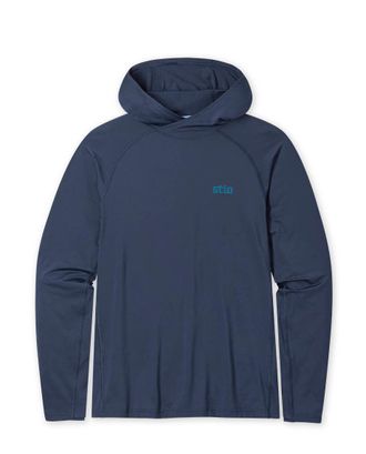 Stio | Mens Hylas Hooded Pullover, Size Extra Extra Extra Large in Mountain Shadow