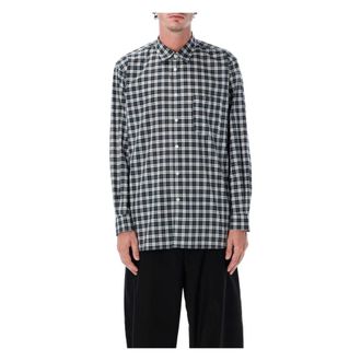 Comme Des Gar&ccedil;ons Checked Button-Down Shirt