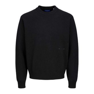 Jack & Jones Jack And Jones Heren Crew Neck Regular Trui met lange mouwen (Zwart)