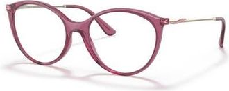 Vogue Eyewear 53mm Oval optical glasses in Violet at Nordstrom