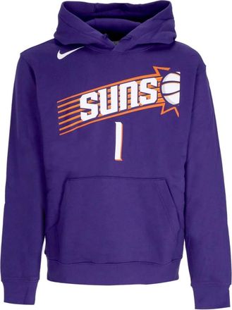 Nike Club Pullover Hoodie - Heren - Sportshirts - Paars - S - Katoen - Fitness