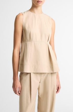 Vince Paneled Sleeveless Top in Wheatstone at Nordstrom, Size 00