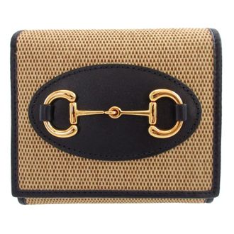 Gucci Pre-owned Gucci Canvas Horsebit 1955 Bifold Wallet Ladies JJCR4OTF4J5TVJ2V