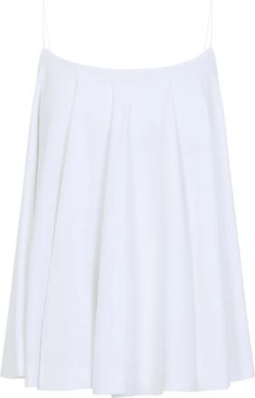 Jacquemus Le Haut Voile - Dames - Tops zonder mouwen - Wit - XS - Polyester - Tops