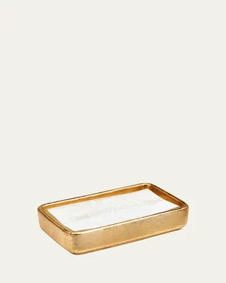 Labrazel Ava Towel Tray, Gold