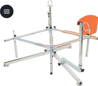 OEM Soporte Para Tuber&iacute;as De Calefacci&oacute;n, Fabricado En Acero, Dimensiones 60 Cm X 40 Cm X 30 Cm, Compatible Con Tuber&iacute;as Est&aacute;ndar, Instalaci&oacute;n Desmontable