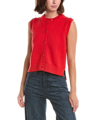 French Connection Mozart Button Down Vest