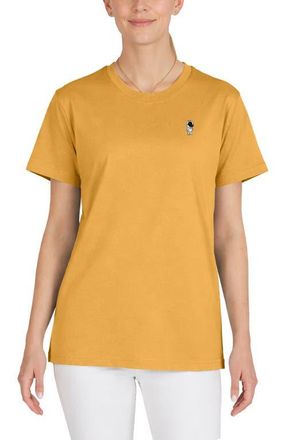 Dalix Womens Astronaut Jersey Relaxed Tee in Mustard at Nordstrom, Size Xx-Large