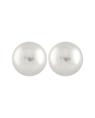 Splendid Pearls Silver 8-9Mm Pearl Earrings