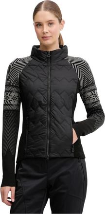 Newland Lady Jacket - Dames - Ski Jassen - Zwart - XS - Leer - Fitness