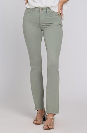 NYDJ Marilyn Waist Match Straight Leg Jeans in Mistletoe at Nordstrom, Size X-Large
