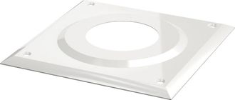 Bosch Accesorio De Escape Fc-o80 Tapa, 1 Pieza, D:80 Mm, Blanco, 7738112726