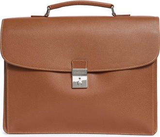 Longchamp Briefcase in Cognac at Nordstrom Rack