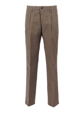 Aspesi Tailored Matte Straight Leg Straight-Leg Pants