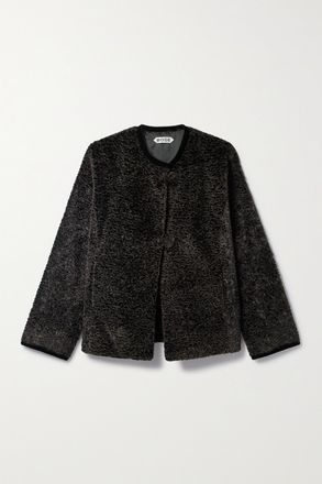 Bode Giacca In Sherpa Fitchberg - Nero