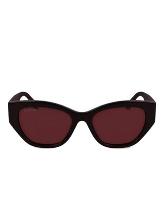 Lacoste cat-eye sunglasses - Red