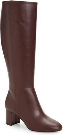 Stuart Weitzman Celina Zip Boot in Cordovan at Nordstrom Rack, Size 10.5