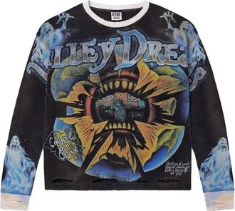 Vale graphic-print sweatshirt - men - Fabric - L - Black