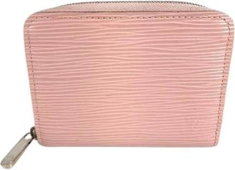 Louis Vuitton Pre-owned Leren Portemonnee - Dames - Vintage Accessoires - Roze - ONE Size - Leer - Vintage