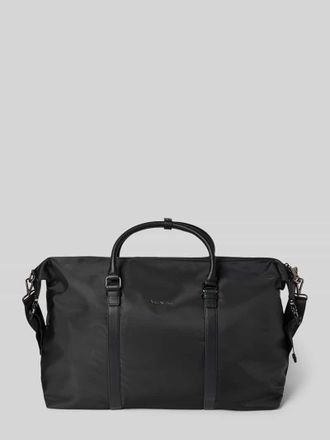 Valentino Handbags Weekender mit Label-Detail in Black, Gr&ouml;&szlig;e 1