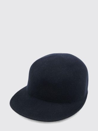 Fabiana Filippi Pure Wool Baseball Cap with Adjustable Strap