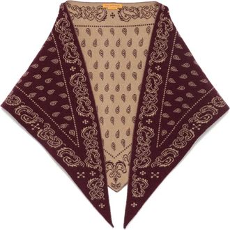 Guest In Residence The Wild Rag Sjaal - Dames - Accessoires - Bruin - Maat: ONE Size Kasjmier