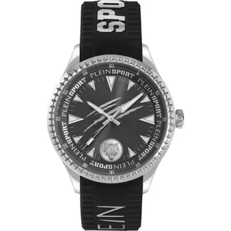 Plein Sport Lineman Watch in Stainless Steel/black at Nordstrom Rack