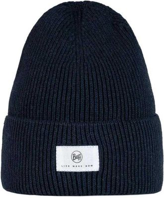 Buff Gebreide uniseks Drisk muts (Marineblauw)
