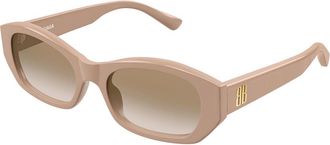 Balenciaga BB0476S 003 Womens Sunglasses Pink Size 54