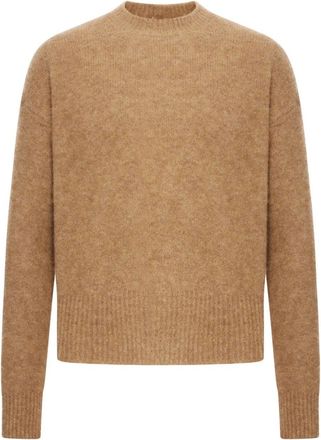 Ami AMI CREWNECK SWEATER Size: XL, colour: CAMEL