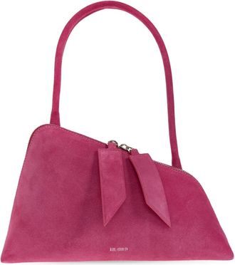 The Attico Sunrise Suede Bag - Dames - Handtassen - Roze - ONE Size - Katoen - Tassen