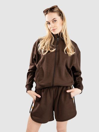 Element Sunday Track Sweatjacke braun