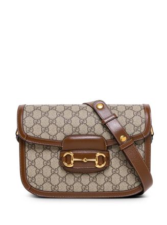 Gucci Beige Horsebit 1955 Medium Shoulder Bag