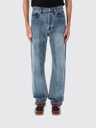 J.W.Anderson Mid-Rise Straight-Leg Five-Pocket Cotton Denim Jeans