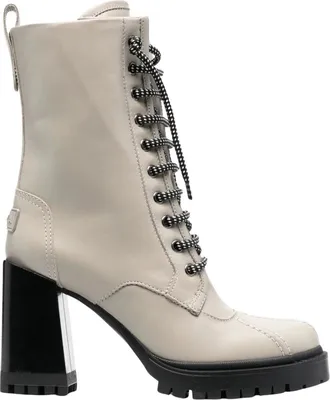 Furla Schoenen, Dames, Grijs, 39 EU, Leer, Climb 95mm Wandelschoenen