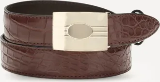 Brunello Cucinelli Alligator Belt Male 95