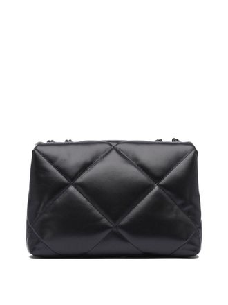 Tory Burch Medium Kira Black Leather Bag